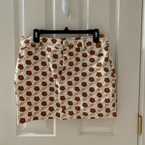Forever 21 mini jean skirt